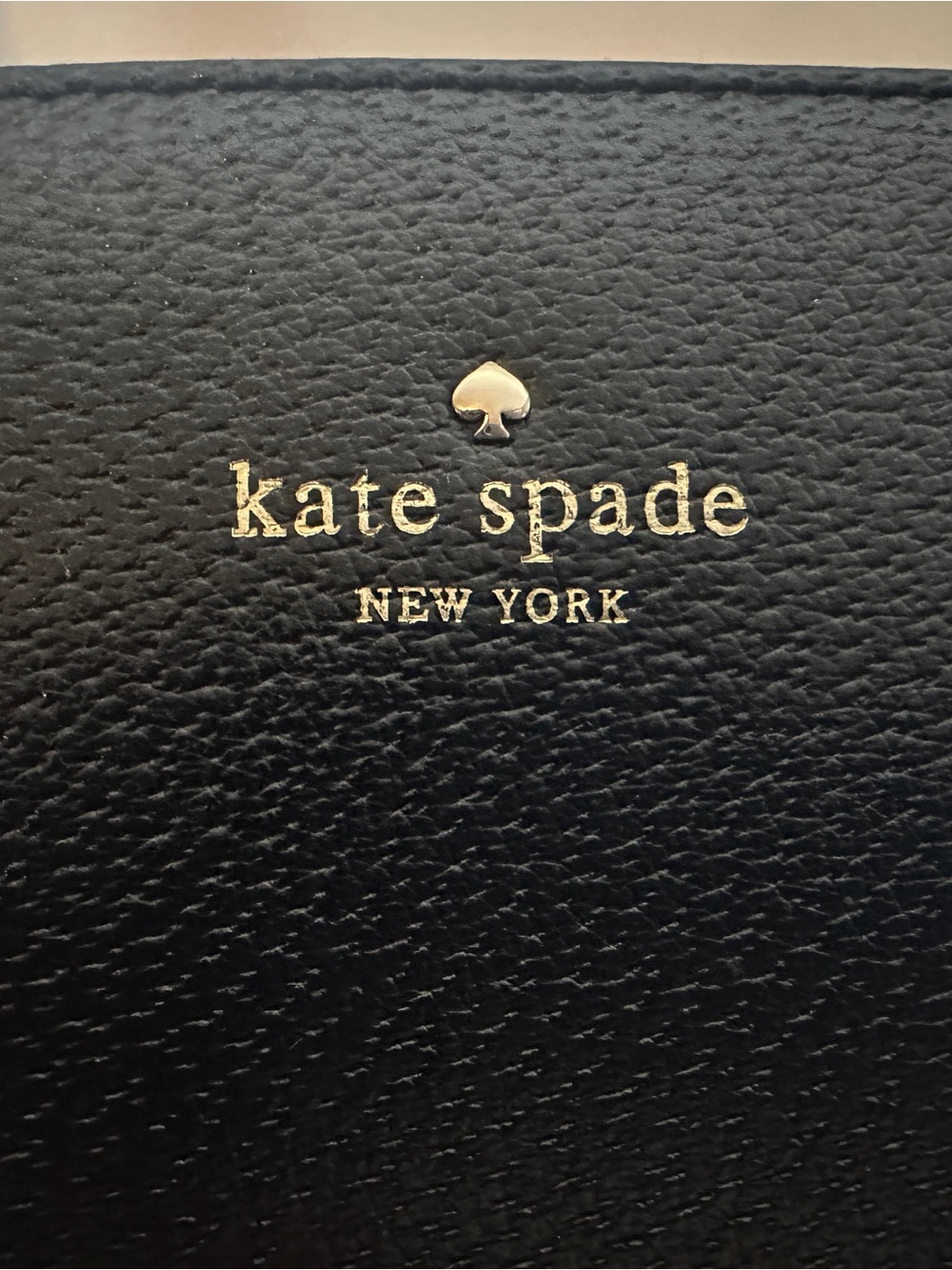 kate spade large Black Pebbled Leather Top-Handle Satchel - Picture 3 of 15